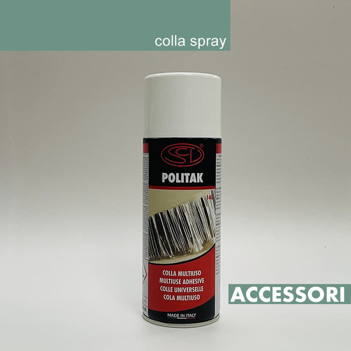 Politak multipurpose spray glue 400 ml - Cioni Materie Plastiche Espanse