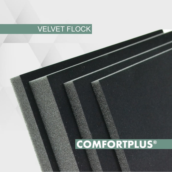 ComfortPlus® VELVET Flock foam LayerComb 1,5 m² - Cioni Materie Plastiche Espanse