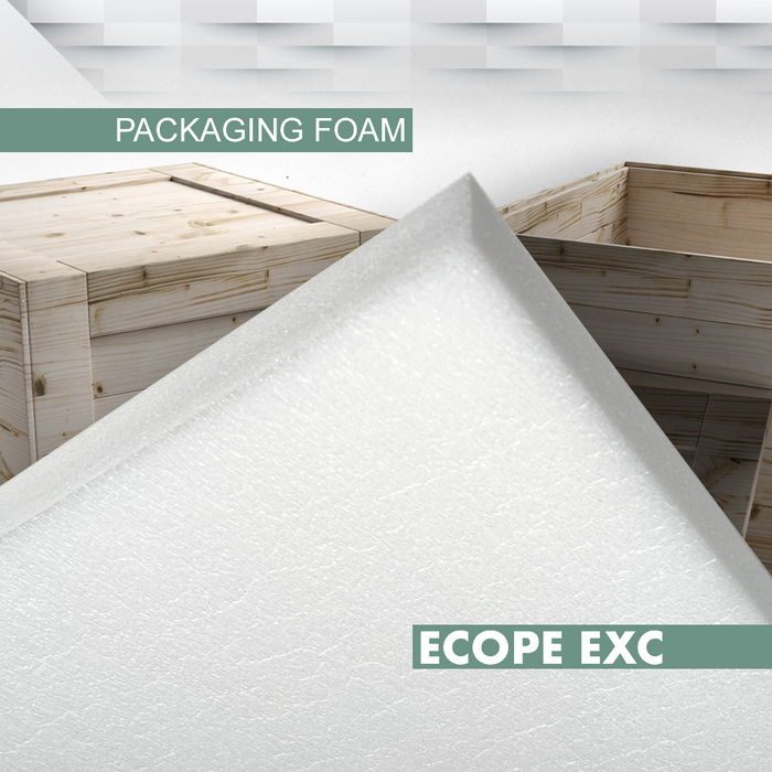 EcoPE EXC Set of high density recyclable foam packaging sheets - Cioni Materie Plastiche Espanse