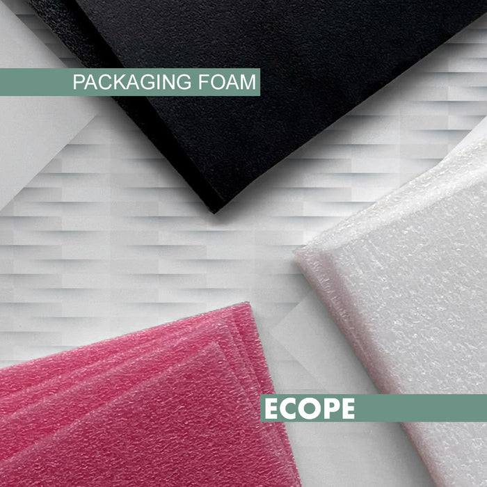 EcoPE Standard Foam SET recyclable foam packaging sheets - Cioni Materie Plastiche Espanse