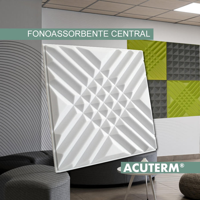 AcuTerm® CENTRAL self-exitinguish soundabsorber 2,88 m2 - Cioni Materie Plastiche Espanse