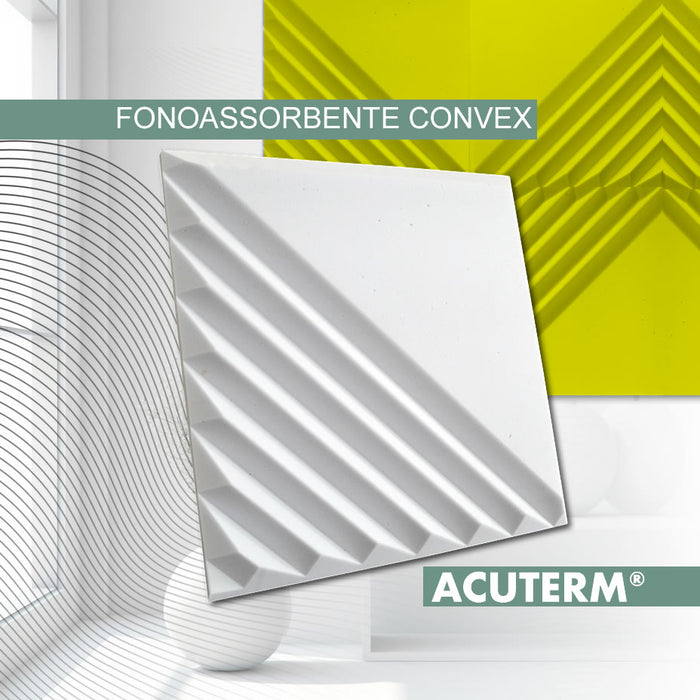 AcuTerm® CONVEX self-extinguish soundabsorbers 2,88 m2 - Cioni Materie Plastiche Espanse