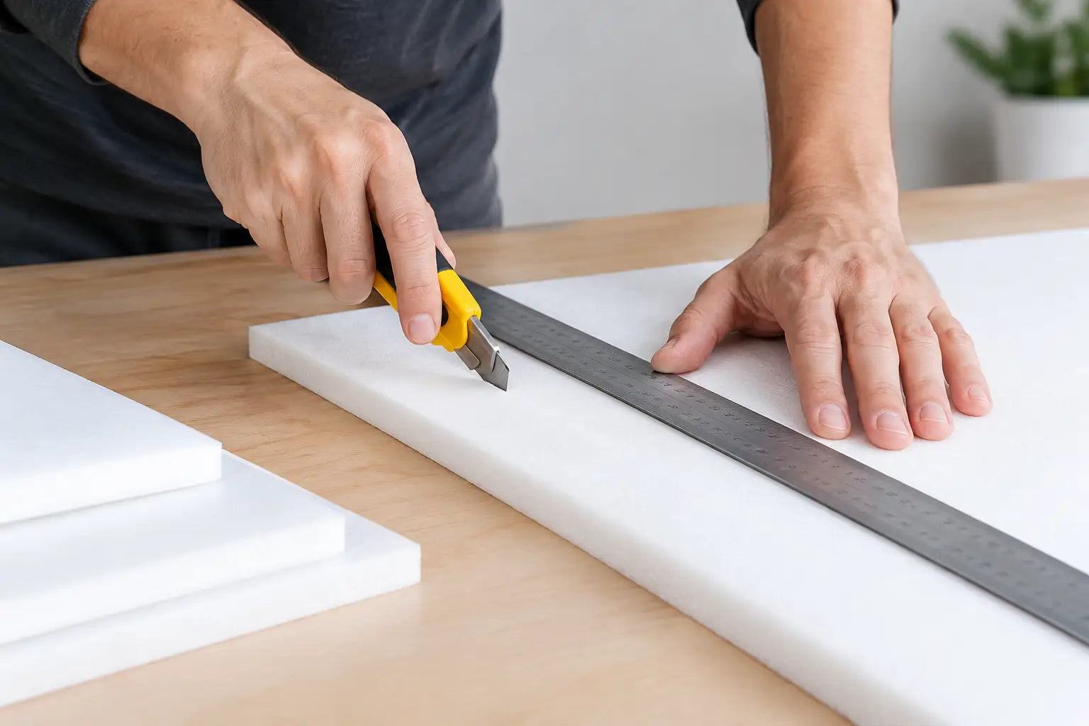 How to Cut Foam Sheets Cleanly and Accurately