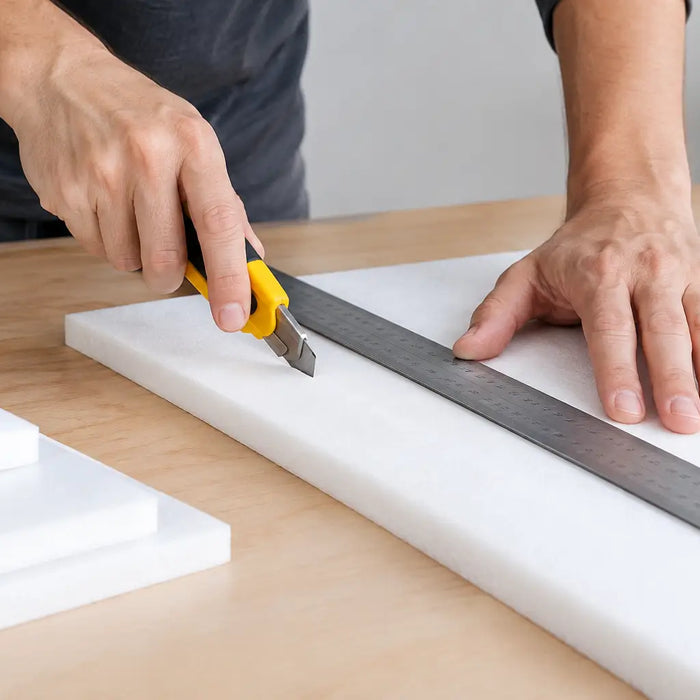 How to Cut Foam Sheets Cleanly and Accurately