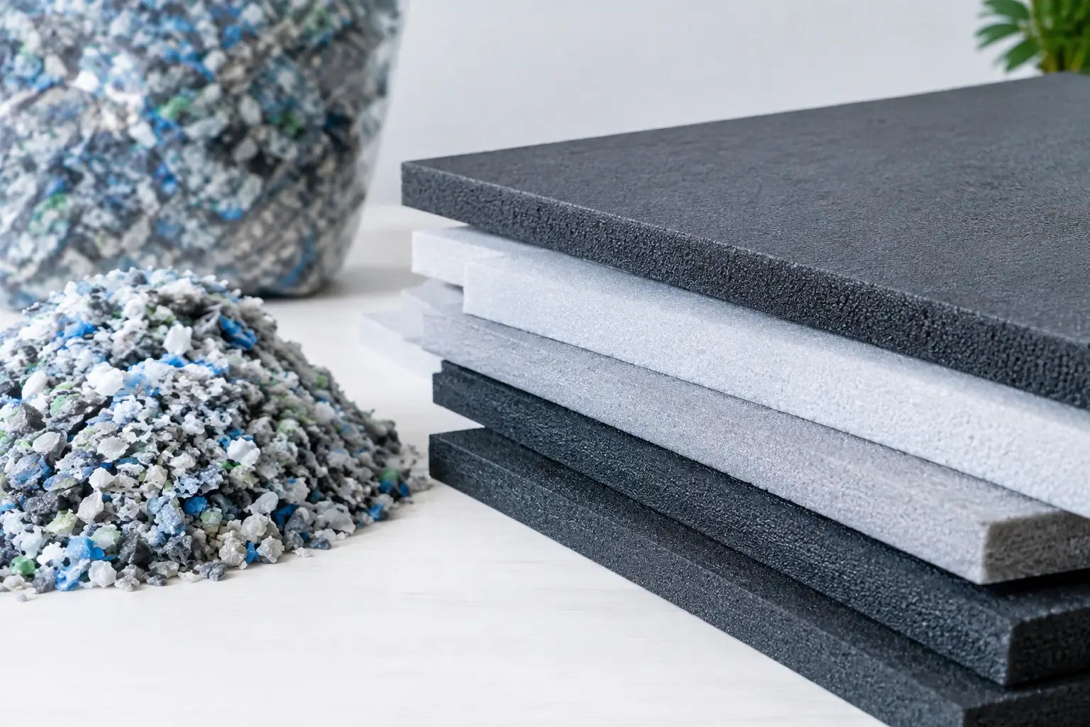 Recycled Polyethylene Foam Sheets for Demanding Uses