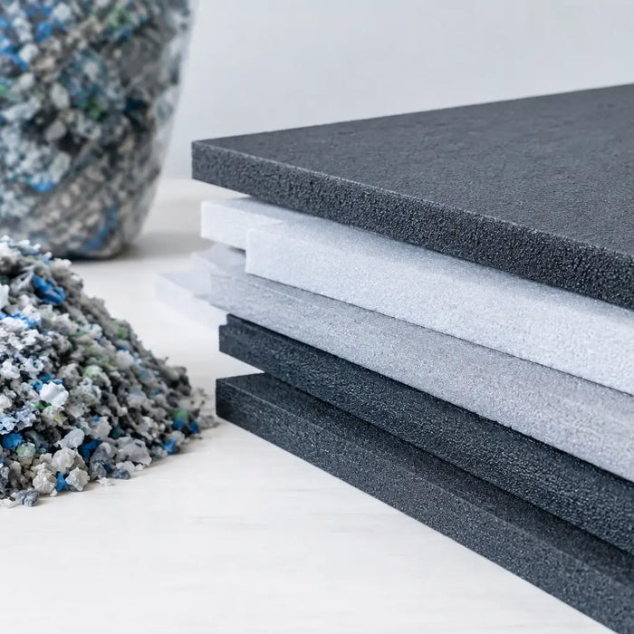 Recycled Polyethylene Foam Sheets for Demanding Uses