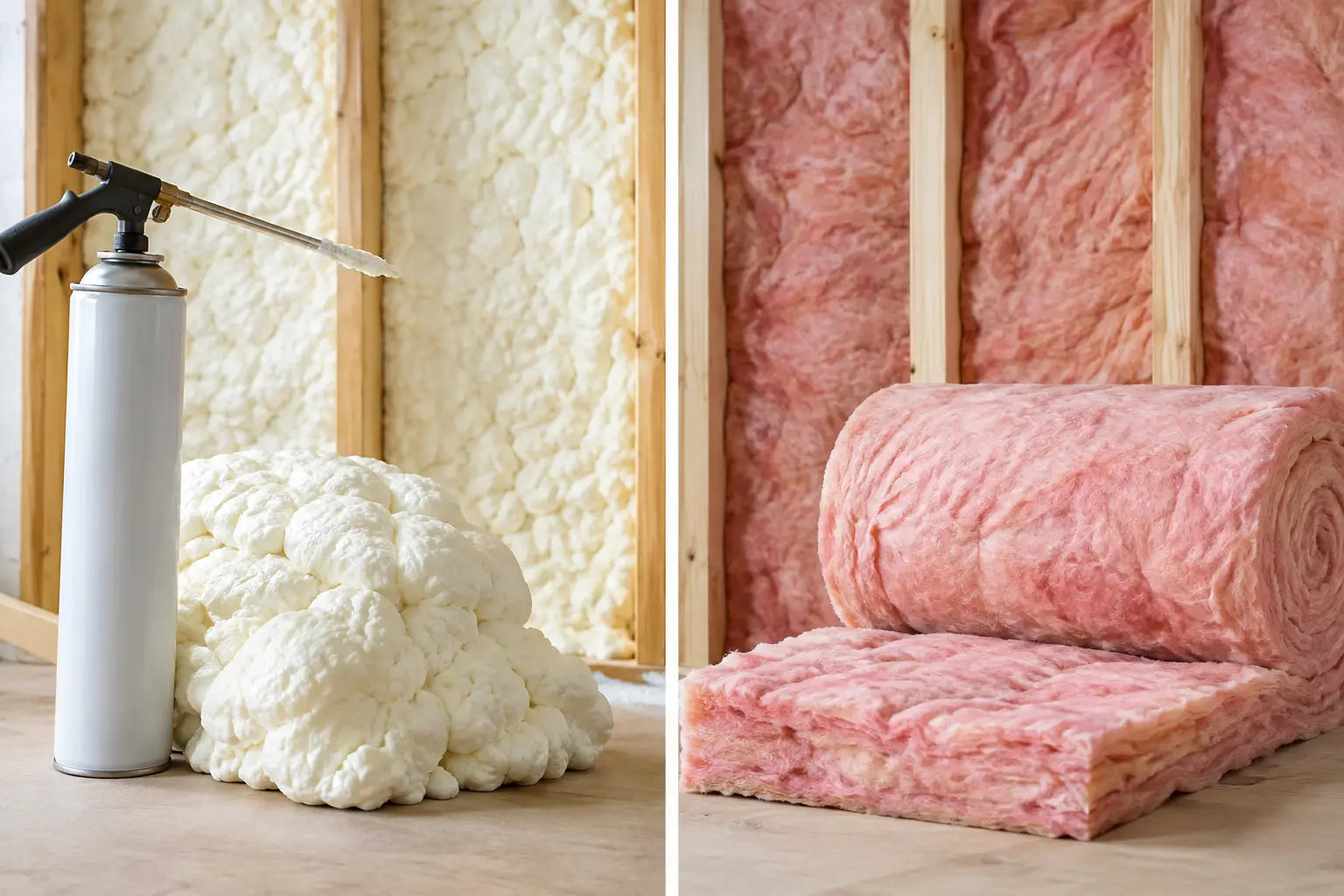 Foam Versus Fiberglass Insulation Compared