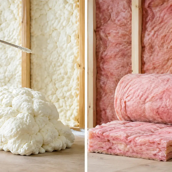 Foam Versus Fiberglass Insulation Compared