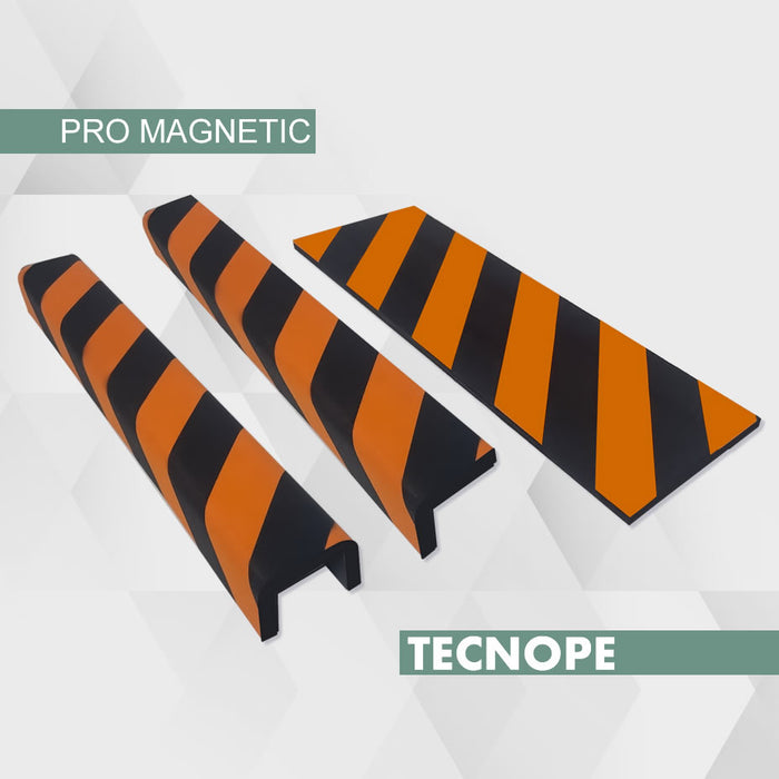 TecnoPe Pro Magnetischer, abnehmbarer, stoßfester Schutz 1 m