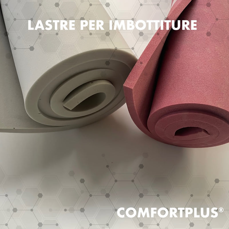 ComfortPlus® foam padding slabs of various densities and thicknesses - Cioni Materie Plastiche Espanse