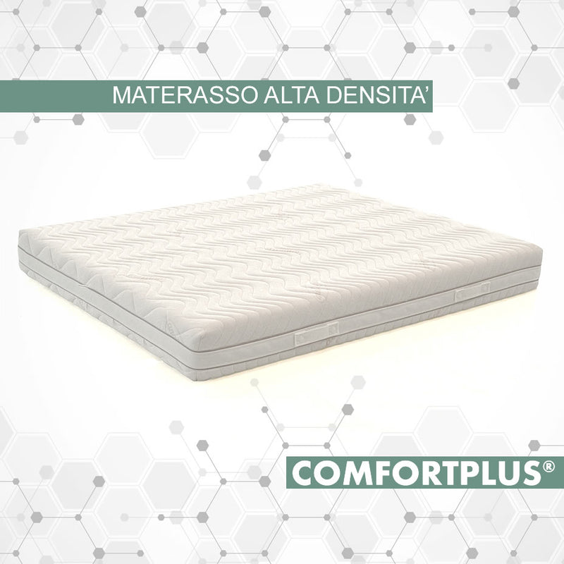 ComfortPlus® high density foam mattress with cover - Cioni Materie Plastiche Espanse