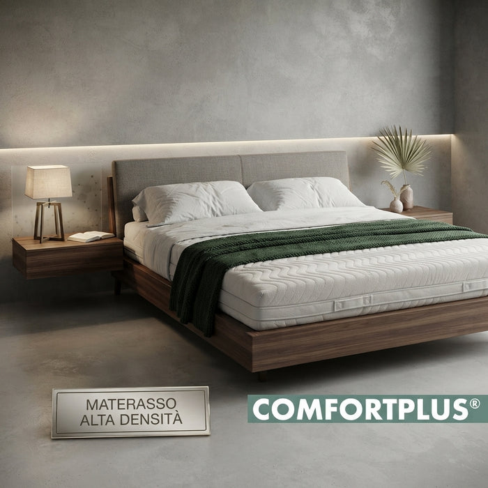 ComfortPlus® high density foam mattress with cover
