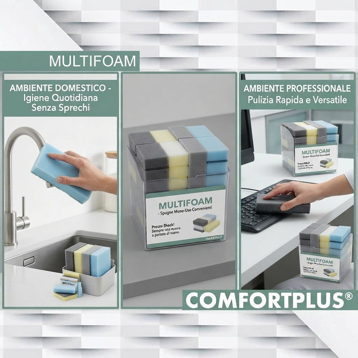 MULTIFOAM Sponge Pack of 100 pcs